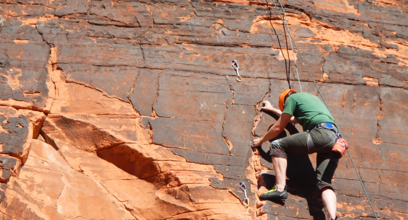 learn to rock climbing in big bend texas